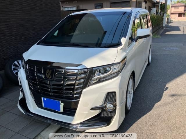 toyota alphard 2017 -TOYOTA--Alphard DBA-AGH30W--AGH30-0134742---TOYOTA--Alphard DBA-AGH30W--AGH30-0134742- image 1