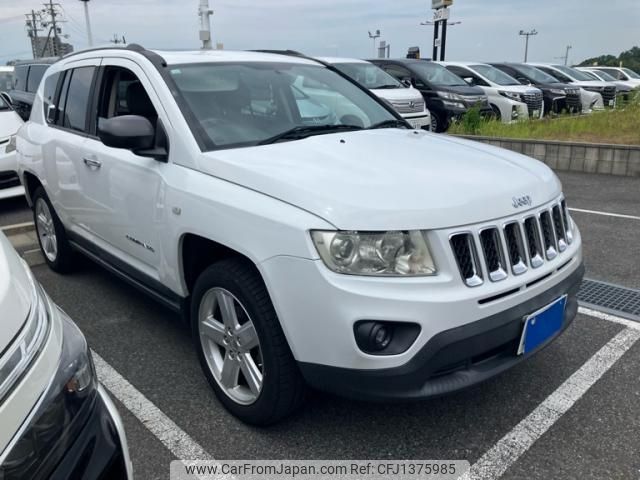 jeep compass 2012 -CHRYSLER--Jeep Compass ABA-MK49--1C4NJCDA7CD661660---CHRYSLER--Jeep Compass ABA-MK49--1C4NJCDA7CD661660- image 1