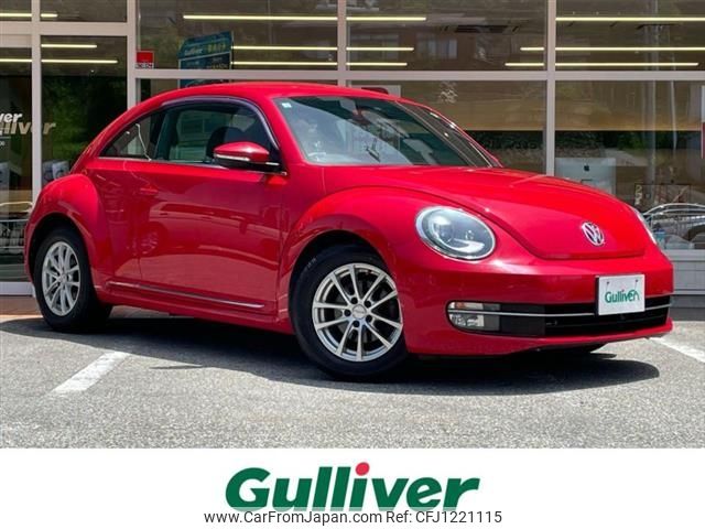 volkswagen the-beetle 2013 -VOLKSWAGEN--VW The Beetle DBA-16CBZ--WVWZZZ16ZEM612654---VOLKSWAGEN--VW The Beetle DBA-16CBZ--WVWZZZ16ZEM612654- image 1