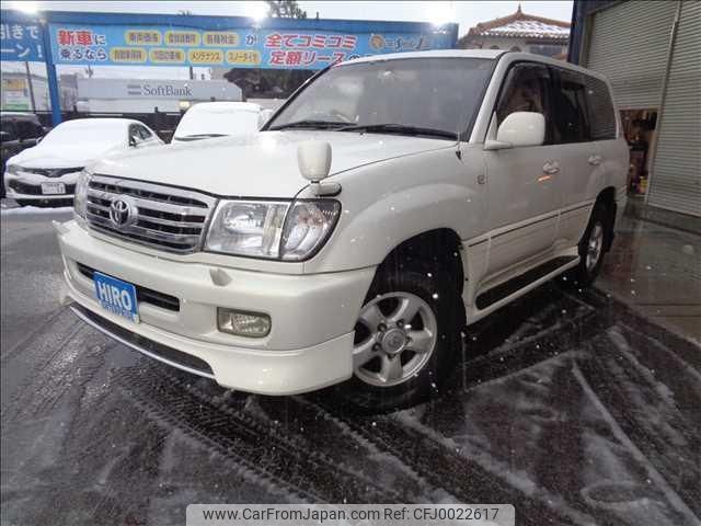 toyota land-cruiser-wagon 2002 -TOYOTA--Land Cruiser Wagon UZJ100W--UZJ100-0138401---TOYOTA--Land Cruiser Wagon UZJ100W--UZJ100-0138401- image 1