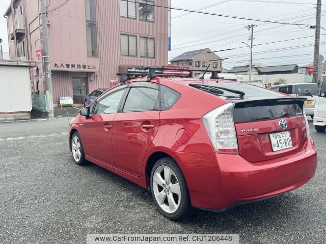 toyota prius 2010 -TOYOTA--Prius DAA-ZVW30--ZVW30-1247003---TOYOTA--Prius DAA-ZVW30--ZVW30-1247003- image 2