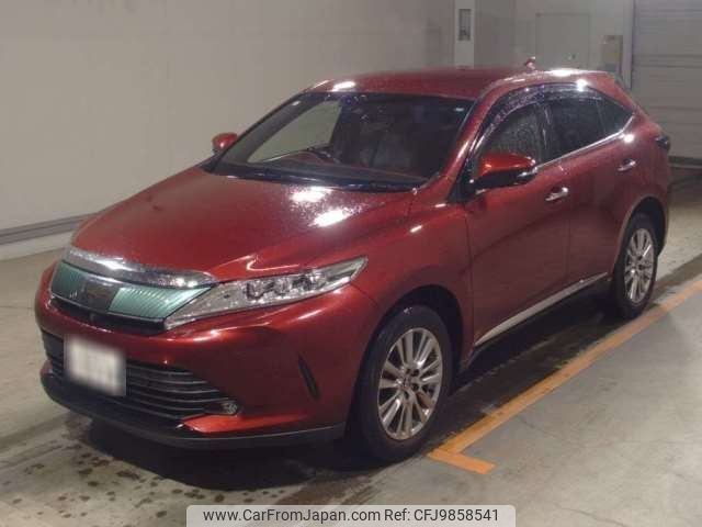 toyota harrier 2018 -TOYOTA--Harrier DBA-ZSU60W--ZSU60-0156855---TOYOTA--Harrier DBA-ZSU60W--ZSU60-0156855- image 1