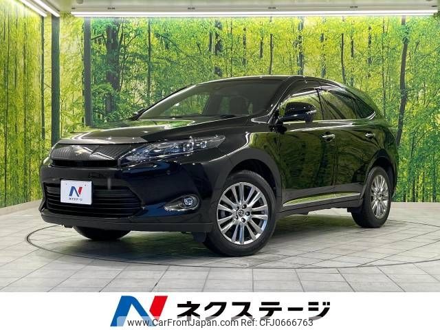 toyota harrier 2015 -TOYOTA--Harrier DBA-ZSU65W--ZSU65-0010395---TOYOTA--Harrier DBA-ZSU65W--ZSU65-0010395- image 1