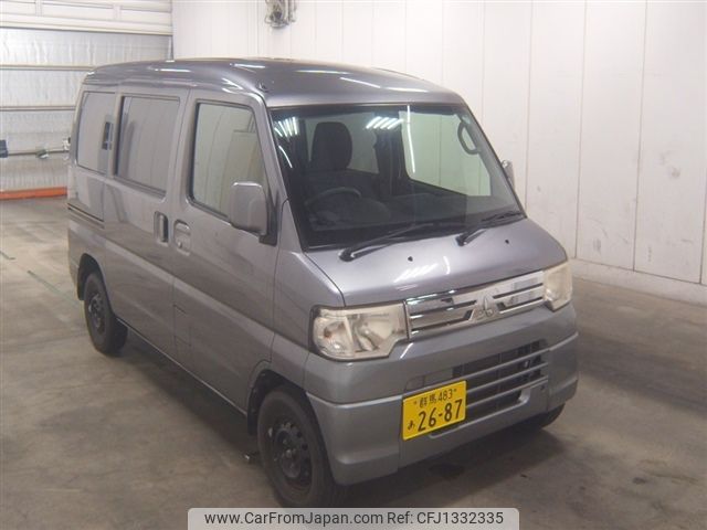 mitsubishi minicab-van 2013 -MITSUBISHI 【群馬 483ｱ2687】--Minicab Van U62V--2100633---MITSUBISHI 【群馬 483ｱ2687】--Minicab Van U62V--2100633- image 1