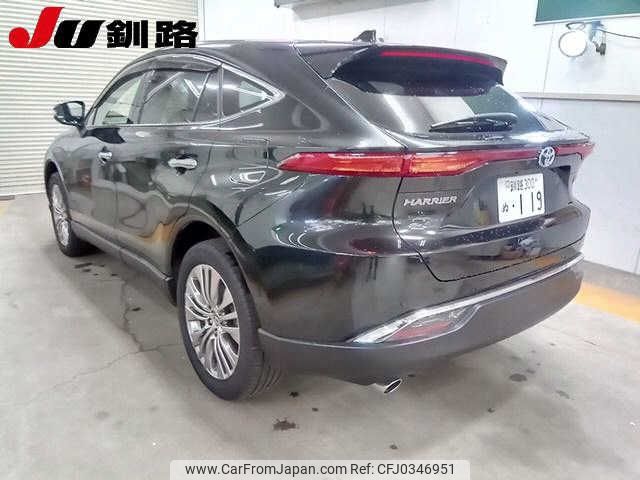 toyota harrier 2022 -TOYOTA 【釧路 300ﾇ119】--Harrier AXUH85--0019669---TOYOTA 【釧路 300ﾇ119】--Harrier AXUH85--0019669- image 2