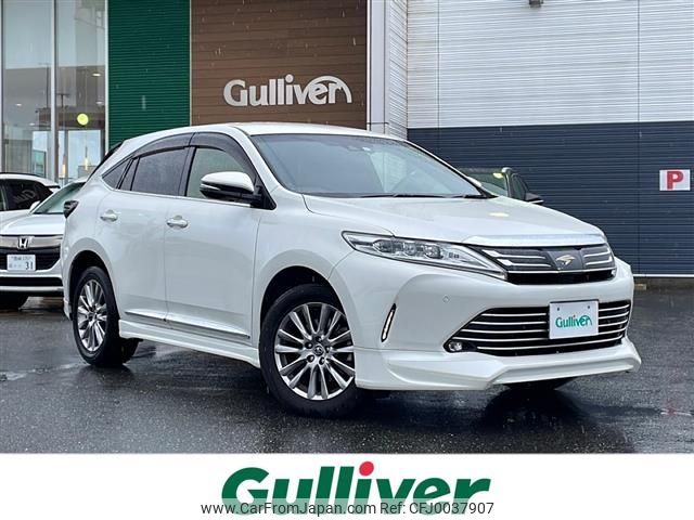 toyota harrier 2017 -TOYOTA--Harrier DBA-ZSU60W--ZSU60-0138395---TOYOTA--Harrier DBA-ZSU60W--ZSU60-0138395- image 1