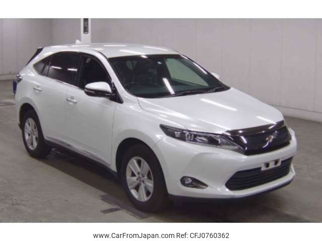 toyota harrier 2014 -TOYOTA--Harrier DBA-ZSU60W--ZSU60W-0030566---TOYOTA--Harrier DBA-ZSU60W--ZSU60W-0030566- image 1