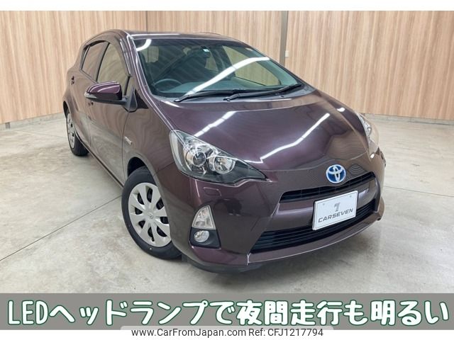 toyota aqua 2014 -TOYOTA--AQUA DAA-NHP10--NHP10-2346366---TOYOTA--AQUA DAA-NHP10--NHP10-2346366- image 1