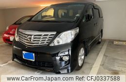 toyota alphard 2010 -TOYOTA--Alphard DBA-ANH20W--ANH20-8140827---TOYOTA--Alphard DBA-ANH20W--ANH20-8140827-