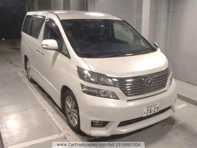 toyota vellfire 2010 -TOYOTA 【名古屋 303ﾐ7429】--Vellfire ANH20W-8102224---TOYOTA 【名古屋 303ﾐ7429】--Vellfire ANH20W-8102224- image 1