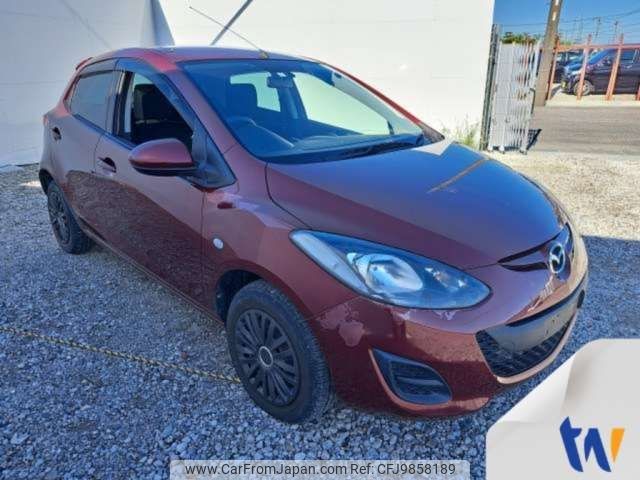 mazda demio 2013 -MAZDA--Demio DBA-DE3FS--DE3FS-551118---MAZDA--Demio DBA-DE3FS--DE3FS-551118- image 1