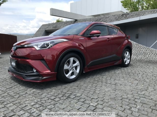 toyota c-hr 2017 -TOYOTA--C-HR DAA-ZYX10--ZYX10-2081821---TOYOTA--C-HR DAA-ZYX10--ZYX10-2081821- image 2