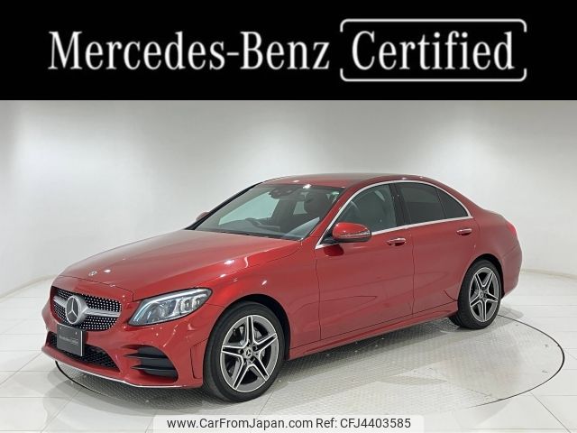 mercedes-benz c-class 2019 CFJ4403585 image 1