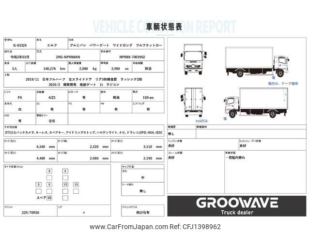 isuzu elf-truck 2020 GOO_NET_EXCHANGE_0541786A30250709W008 image 2