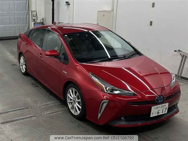 toyota prius 2019 -TOYOTA 【神戸 350モ617】--Prius ZVW51-6077532---TOYOTA 【神戸 350モ617】--Prius ZVW51-6077532- image 1