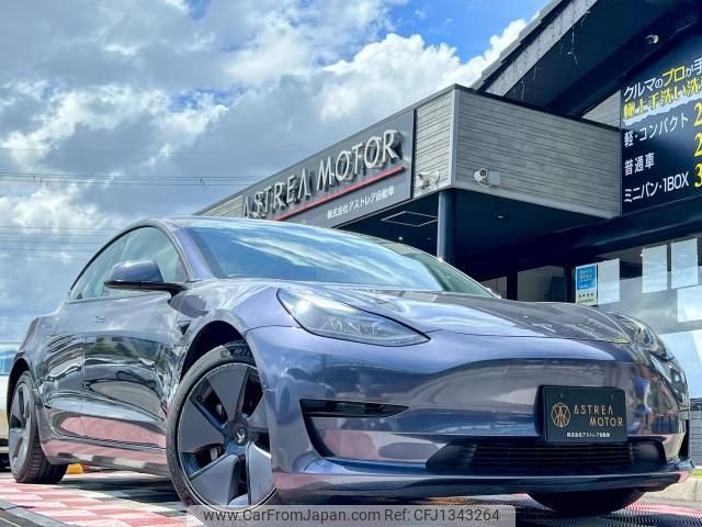 tesla-motors model-3 2022 quick_quick_ZAA-3L13T_LRW3F7FS9NC504787 image 1