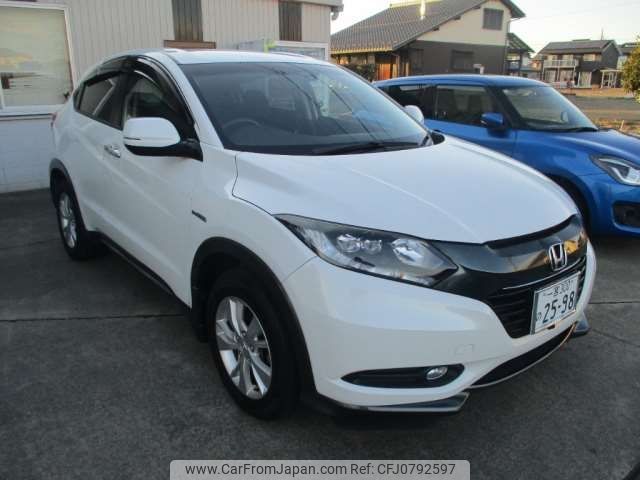 honda vezel 2014 -HONDA 【一宮 300ﾉ2598】--VEZEL DAA-RU4--RU4-1012621---HONDA 【一宮 300ﾉ2598】--VEZEL DAA-RU4--RU4-1012621- image 1