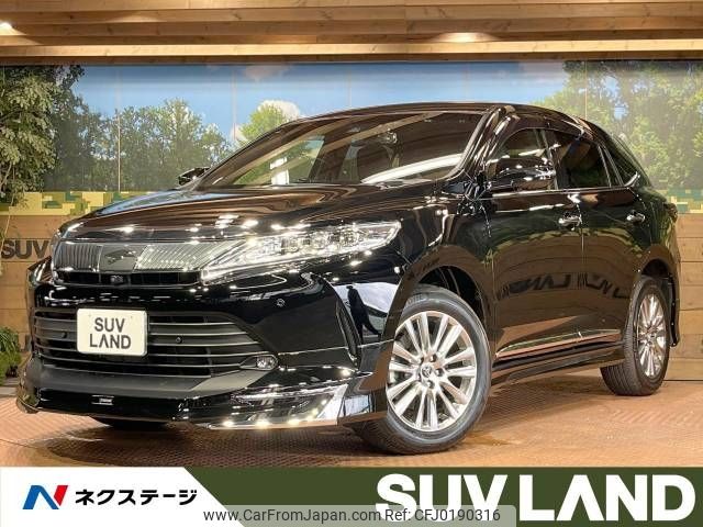 toyota harrier 2018 -TOYOTA--Harrier DBA-ZSU60W--ZSU60-0159465---TOYOTA--Harrier DBA-ZSU60W--ZSU60-0159465- image 1