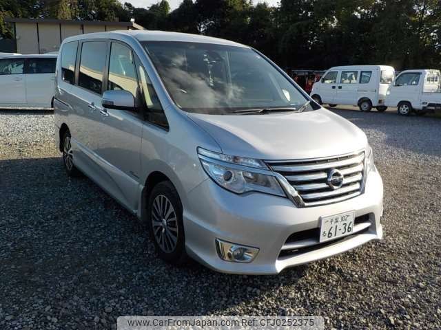 nissan serena 2014 -NISSAN 【野田 500ｱ1234】--Serena DAA-HFC26--HFC26-233833---NISSAN 【野田 500ｱ1234】--Serena DAA-HFC26--HFC26-233833- image 1