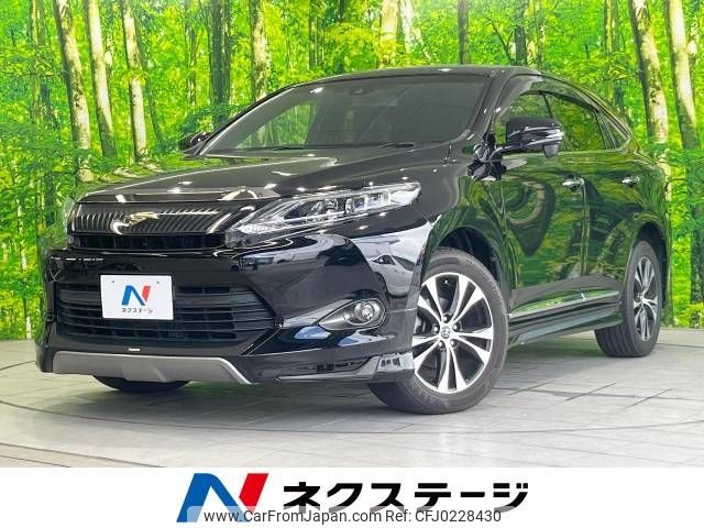 toyota harrier 2015 -TOYOTA--Harrier DBA-ZSU60W--ZSU60-0055257---TOYOTA--Harrier DBA-ZSU60W--ZSU60-0055257- image 1