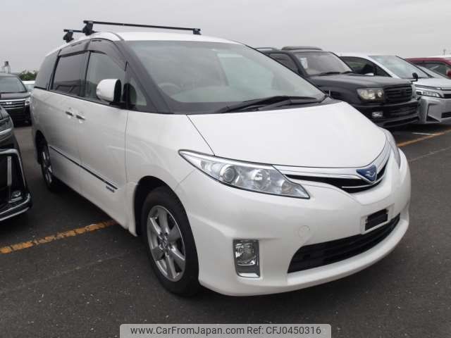 toyota estima-hybrid 2009 -TOYOTA--Estima Hybrid DAA-AHR20W--AHR20W-7032502---TOYOTA--Estima Hybrid DAA-AHR20W--AHR20W-7032502- image 1