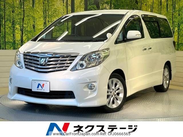 toyota alphard 2008 -TOYOTA--Alphard DBA-ANH20W--ANH20-8003869---TOYOTA--Alphard DBA-ANH20W--ANH20-8003869- image 1