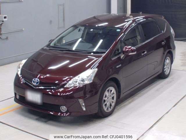 toyota prius-α 2014 -TOYOTA 【滋賀 337ﾒ 321】--Prius α DAA-ZVW41W--ZVW41-3350528---TOYOTA 【滋賀 337ﾒ 321】--Prius α DAA-ZVW41W--ZVW41-3350528- image 1