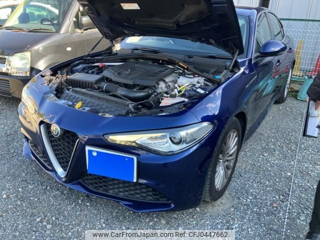 alfa-romeo giulia 2018 -ALFA ROMEO--Alfa Romeo Giulia ABA-95220--ZAREAEJN5J7581648---ALFA ROMEO--Alfa Romeo Giulia ABA-95220--ZAREAEJN5J7581648- image 1