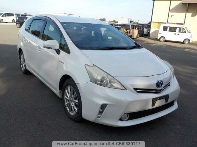 toyota prius-α 2012 -TOYOTA--Prius α DAA-ZVW41W--ZVW41-3161440---TOYOTA--Prius α DAA-ZVW41W--ZVW41-3161440- image 1