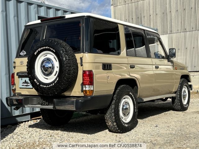 toyota land-cruiser-prado 1995 -TOYOTA--Land Cruiser Prado KD-KZJ78W--KZJ78-0029490---TOYOTA--Land Cruiser Prado KD-KZJ78W--KZJ78-0029490- image 2