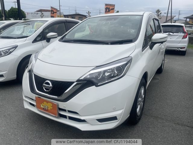 nissan note 2017 -NISSAN--Note DBA-NE12--NE12-210141---NISSAN--Note DBA-NE12--NE12-210141- image 1