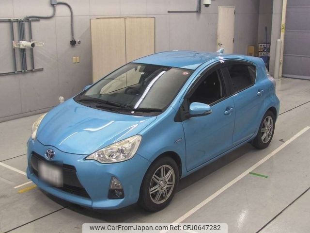 toyota aqua 2012 -TOYOTA 【豊田 500み7006】--AQUA NHP10-2027410---TOYOTA 【豊田 500み7006】--AQUA NHP10-2027410- image 1