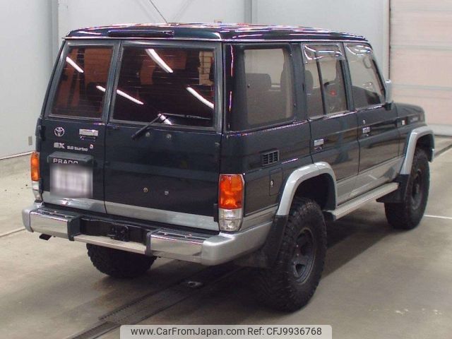 toyota land-cruiser-prado 1994 -TOYOTA 【岩手 301た5173】--Land Cruiser Prado KZJ78W-0018207---TOYOTA 【岩手 301た5173】--Land Cruiser Prado KZJ78W-0018207- image 2