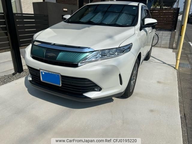 toyota harrier 2017 -TOYOTA--Harrier DBA-ZSU60W--ZSU60-0125924---TOYOTA--Harrier DBA-ZSU60W--ZSU60-0125924- image 1