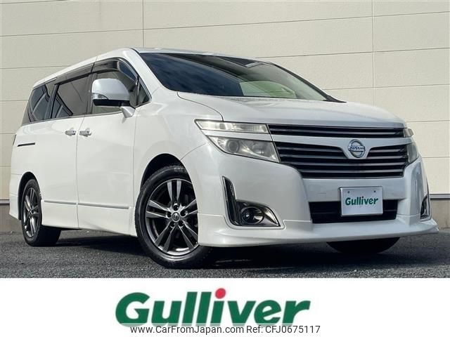 nissan elgrand 2013 -NISSAN--Elgrand DBA-TNE52--TNE52-030593---NISSAN--Elgrand DBA-TNE52--TNE52-030593- image 1