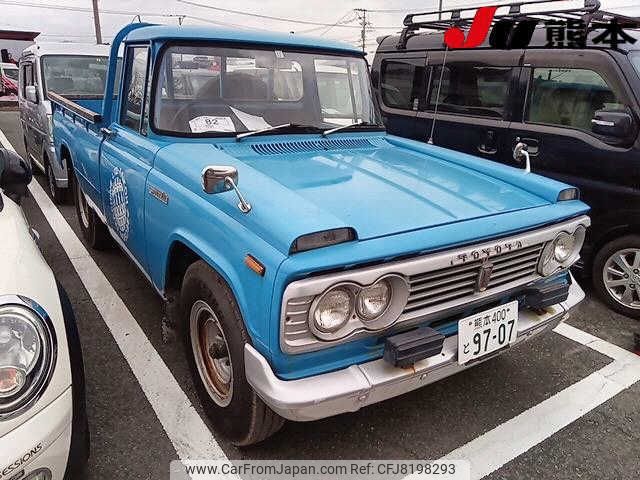 toyota stout 1968 -TOYOTA 【熊本 400ﾄ9707】--Stout RK101--23814---TOYOTA 【熊本 400ﾄ9707】--Stout RK101--23814- image 1