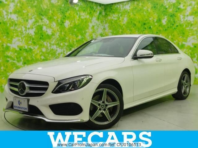 mercedes-benz c-class 2017 quick_quick_DBA-205043_WDD2050432R300213 image 1