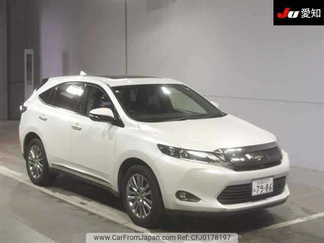 toyota harrier 2016 -TOYOTA 【名古屋 307ﾐ7986】--Harrier ZSU60W-0099088---TOYOTA 【名古屋 307ﾐ7986】--Harrier ZSU60W-0099088- image 1