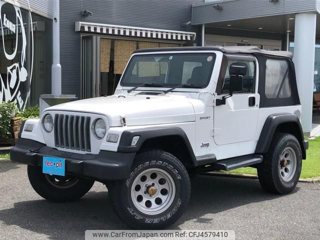 jeep wrangler 2003 CFJ4579410 image 1