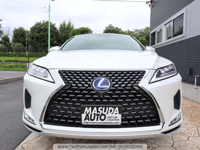 lexus rx 2021 -LEXUS--Lexus RX 6AA-GYL20W--GYL20-0015124---LEXUS--Lexus RX 6AA-GYL20W--GYL20-0015124- image 2