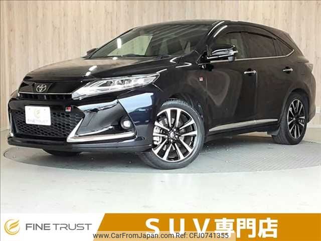 toyota harrier 2019 -TOYOTA--Harrier DBA-ZSU60W--ZSU60-0183562---TOYOTA--Harrier DBA-ZSU60W--ZSU60-0183562- image 1