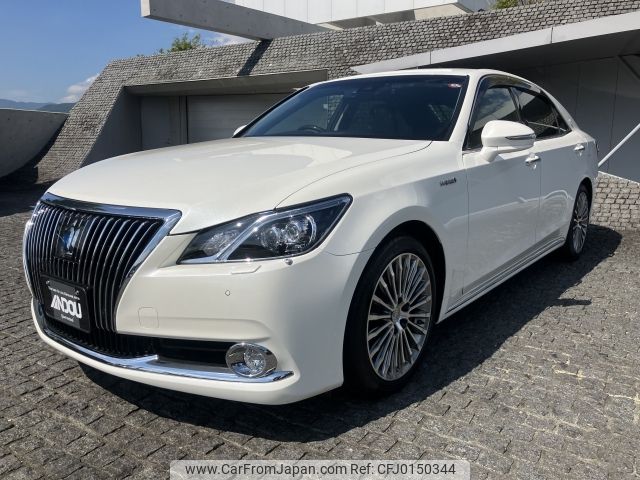 toyota crown-majesta 2018 -TOYOTA--Crown Majesta DAA-GWS214--GWS214-6014866---TOYOTA--Crown Majesta DAA-GWS214--GWS214-6014866- image 1