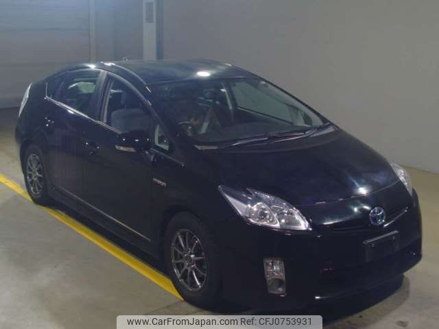 toyota prius 2010 -TOYOTA--Prius DAA-ZVW30--ZVW30-0128307---TOYOTA--Prius DAA-ZVW30--ZVW30-0128307- image 1