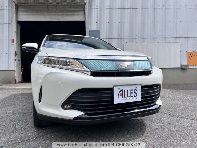 toyota harrier 2018 -TOYOTA--Harrier DBA-ZSU60W--ZSU60-0156373---TOYOTA--Harrier DBA-ZSU60W--ZSU60-0156373- image 1