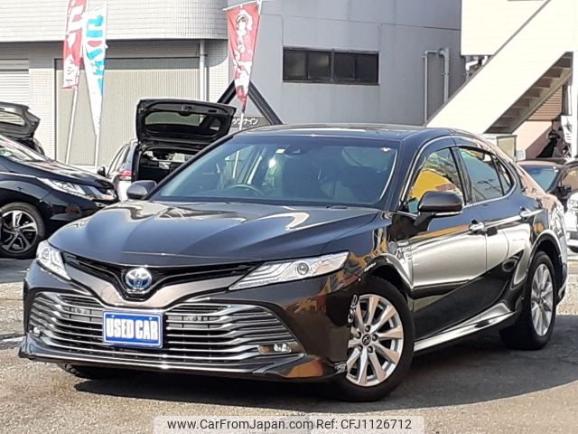 toyota camry 2018 -TOYOTA--Camry DAA-AXVH70--AXVH70-1030728---TOYOTA--Camry DAA-AXVH70--AXVH70-1030728- image 1