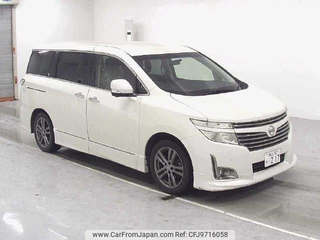 nissan elgrand 2012 -NISSAN 【福山 332ﾕ217】--Elgrand PE52--040137---NISSAN 【福山 332ﾕ217】--Elgrand PE52--040137- image 1