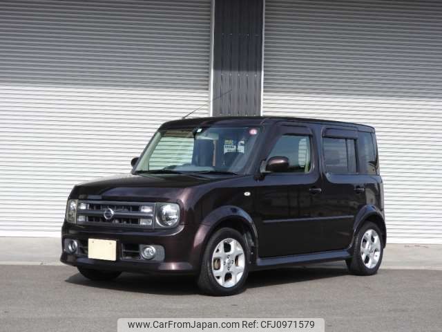 nissan cube 2008 -NISSAN--Cube DBA-BZ11--BZ11-350341---NISSAN--Cube DBA-BZ11--BZ11-350341- image 1