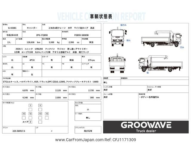 mitsubishi-fuso canter 2020 GOO_NET_EXCHANGE_0541786A30250519W002 image 2
