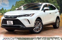 toyota harrier 2022 CFJ1787992