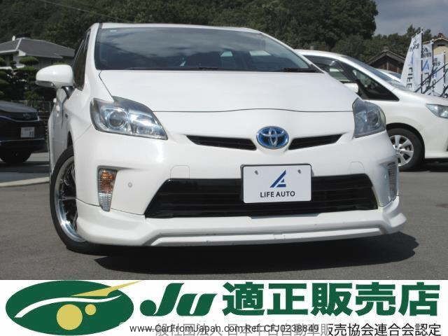 toyota prius 2012 -TOYOTA 【三重 301ﾎ7362】--Prius ZVW30-5519121---TOYOTA 【三重 301ﾎ7362】--Prius ZVW30-5519121- image 1